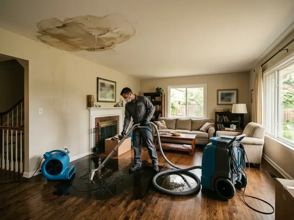 attic-pipe-burst-ceiling-drip-008 — frequently asked questions, Water Damage Restoration & Carpet Care in Oil City, PA